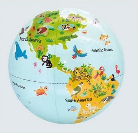 Bold Caly Globus 30 cm - Små dyr i naturen