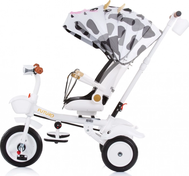CHIPOLINO Trehjulet cykel med tag Futuro 2i1 Ko