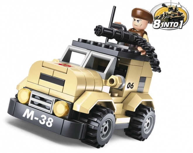 Sluban Army 8i1 M38-B0587A Patruljevogn