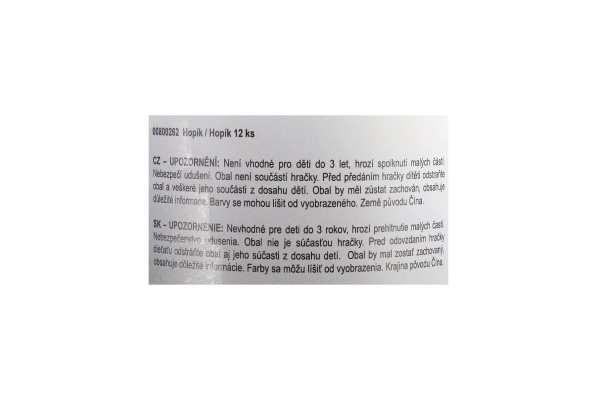 Bold med glimmer 6 cm