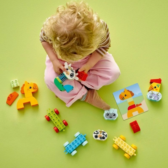 LEGO® DUPLO® 10412 Tog med dyrebørn