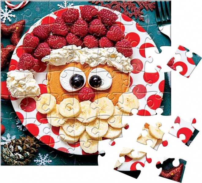 Adventskalender med puslespil Eurographics 24 x 50 stykker – Julegodter