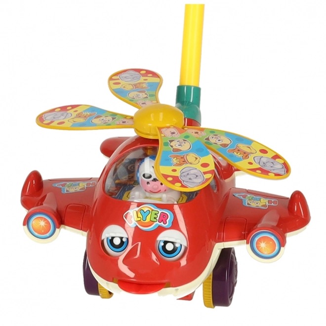 Gåvogn Fly Helikopter med Lyd