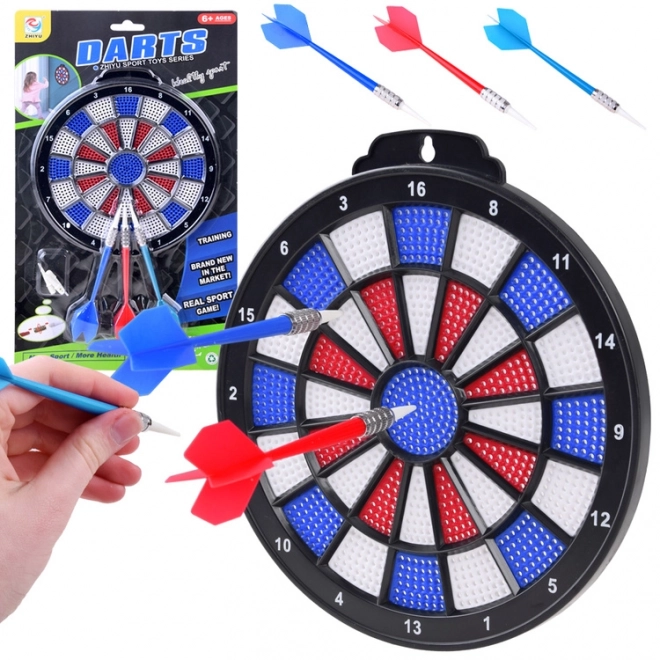 Smart dartskive med 3 dartpile