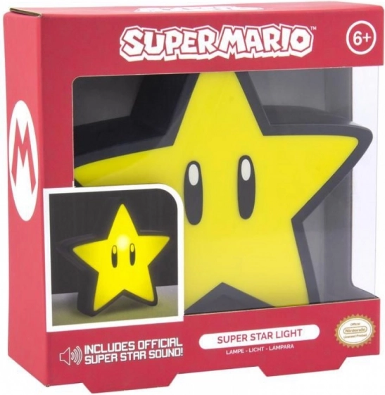 Super Mario Super Star-lampe