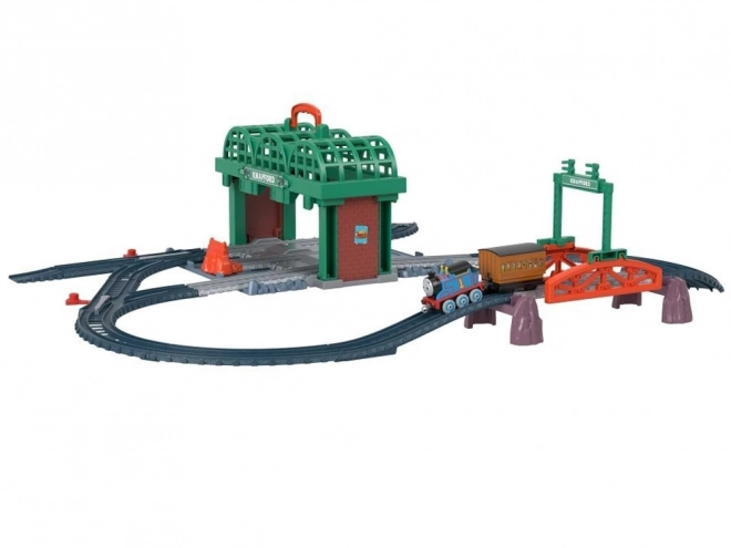 Fisher-Price Lokomotiv Thomas og venner Grodkov station