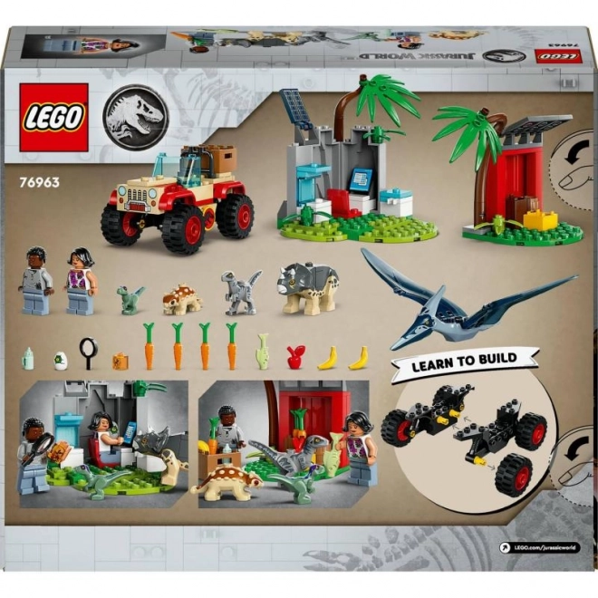 LEGO® Jurassic World 76963 Redningscenter for dinosaurunger