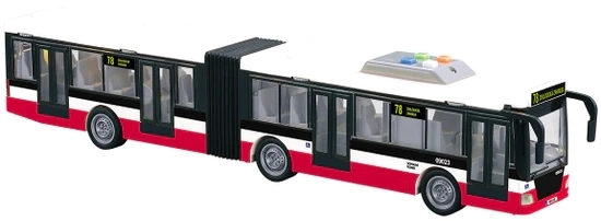 Bus med svinghjul med lyd- og lyseffekter