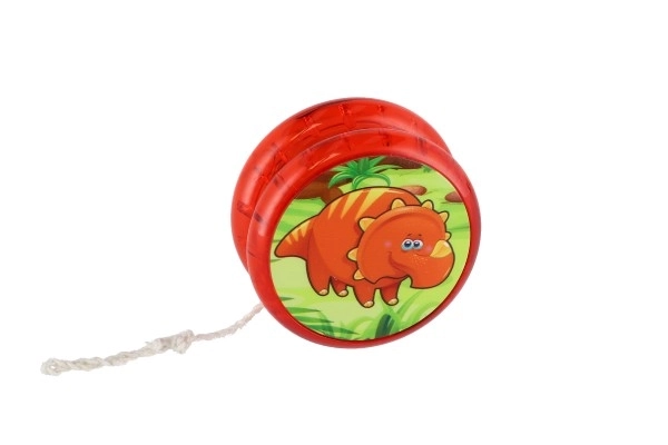 Jojo dinosaurer lyser plast 6cm med batteri mix arter 12 stk i boks