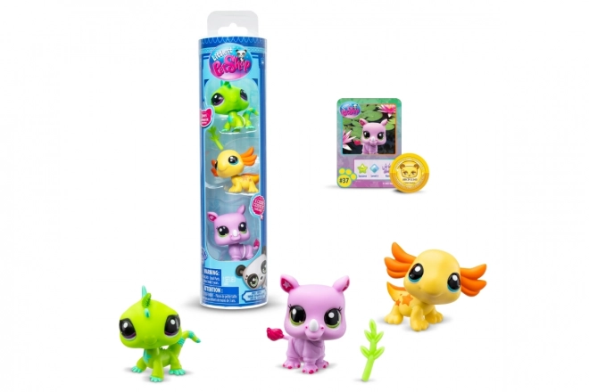 Littlest Pet Shop figurer 3 stykker