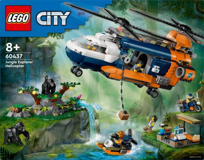 LEGO City 60437 Jungle Base Camp Heliudforskning