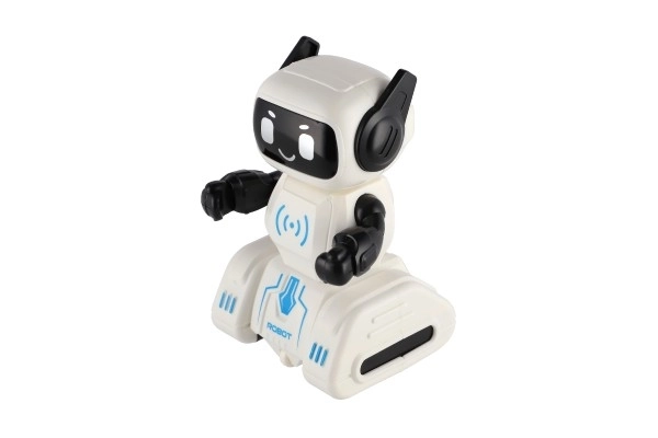 Robot på svinghjul plast 7x11cm