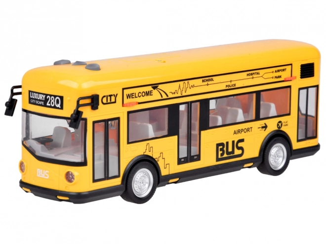 Gul festbus åbning døre lyde lys musik ZA5222