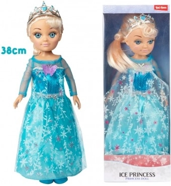 Dukke Isprinsesse Vinter 38 cm