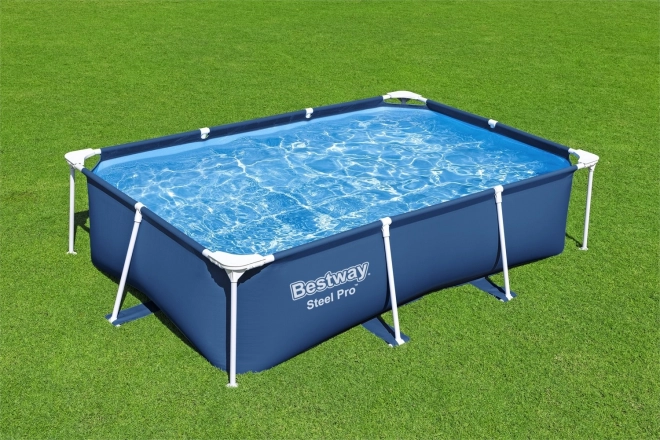 DeluxeJr Steel Pro Rack Pool 259x170x61 BESTWAY til haven