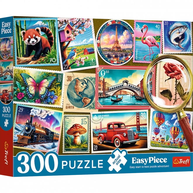 Puzzle Frimærker - 300 Stykker Trefl