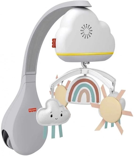 Fisher-Price Mobil over vugge - regn med regnbuer