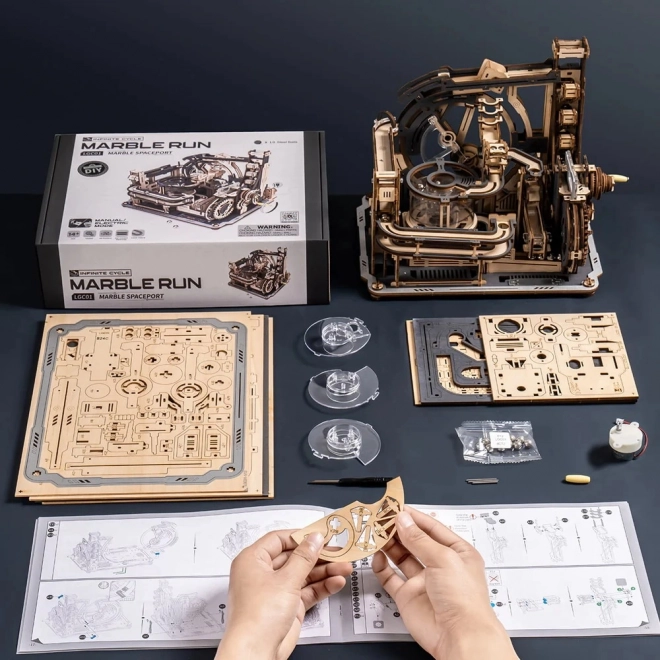 RoboTime 3D puslespil kuglebane Kosmodrom