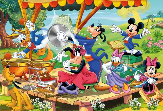 Puslespil 24 brikker Maxi - Mickey og Venner