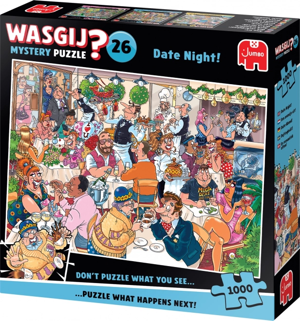 Puzzle Wasgij Mystery 26: Date 1000 brikker