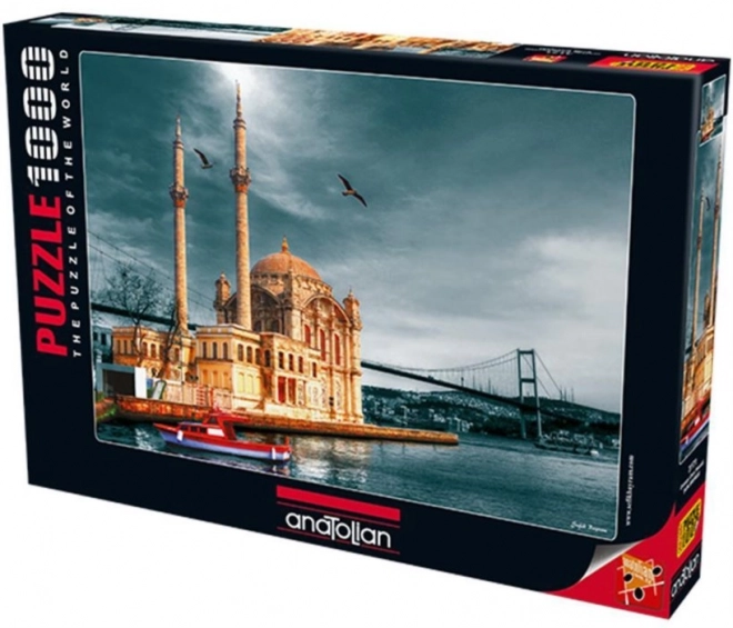 ANATOLIAN Puslespil Ortaky Moske, Istanbul 1000 brikker