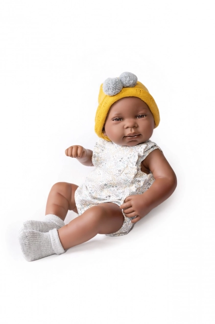Antonio Juan 50287 MULATO - realistisk dukke baby med hel vinylkrop - 42 cm