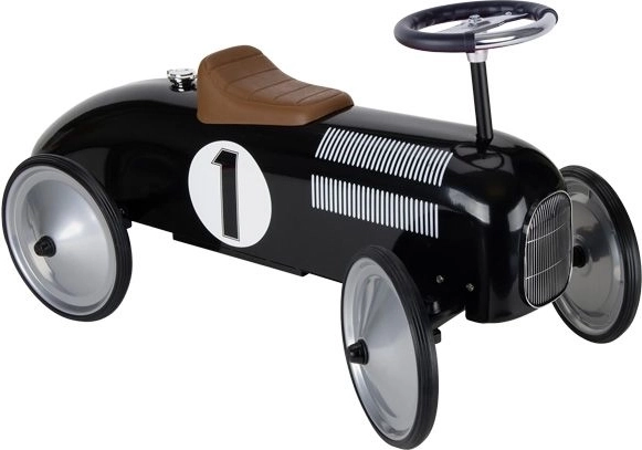 retro racerløbecykel sort