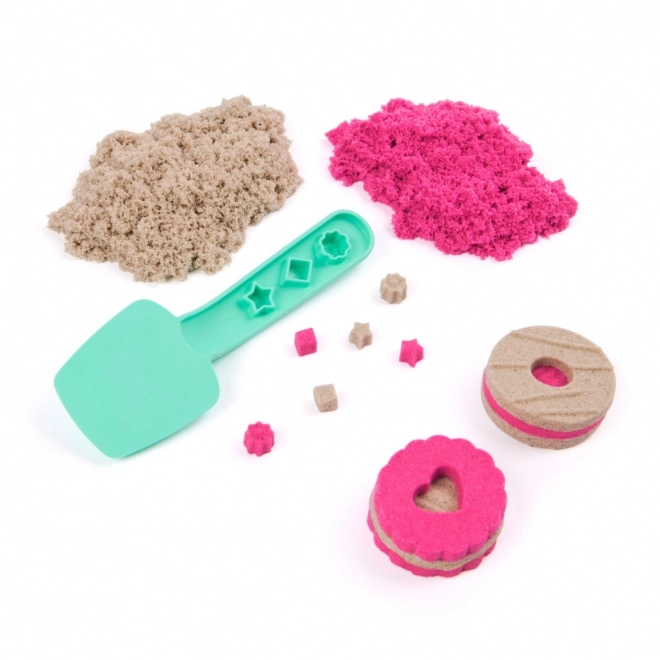 Kinetisk sand til kagedesign