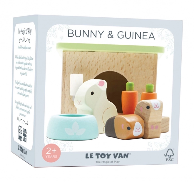 Le Toy Van Sæt Kanin & Marsvin