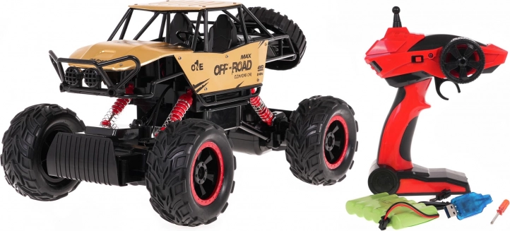 RC terrængående bil Crawler One Max 1:12 4x4 med metal-karrosseri