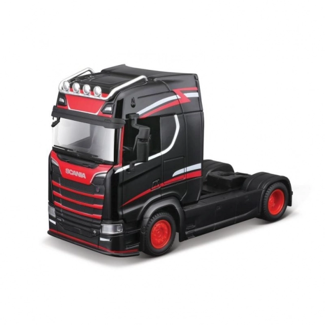 Bburago 1:43 Transportører Tilpassede Kabiner Scania 770S – Grå