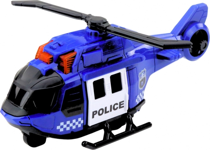 Realistisk POLICE-helikopter