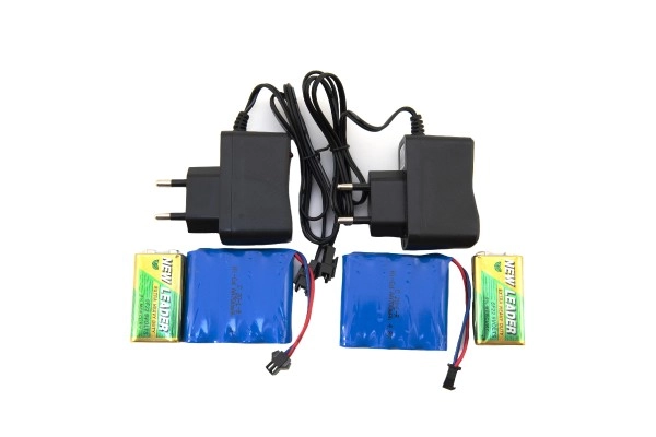 Genopladelige akkupakker og batterier i pakken