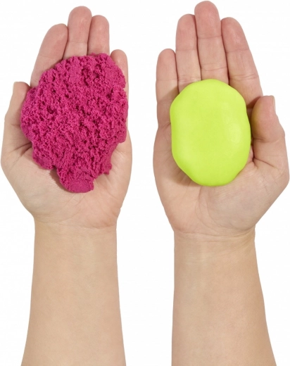 Aldrig-udtørrende masse og formbart sand