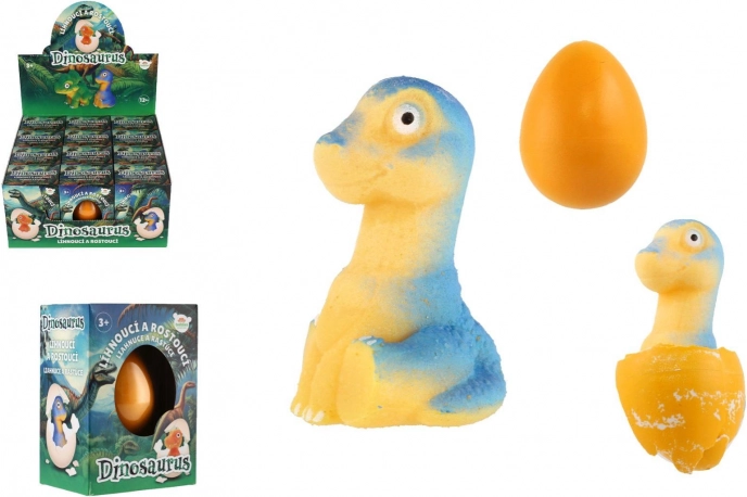 Klekkende og voksende dinosaurus fra æg 6 cm