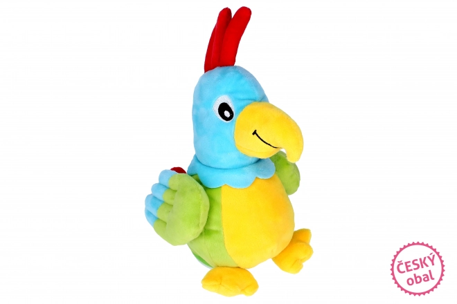 Talende papegøje Wiktor 25 cm