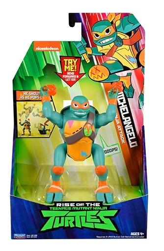 Teenage Mutant Ninja Turtles Aktionsfigurer med Lydeffekter
