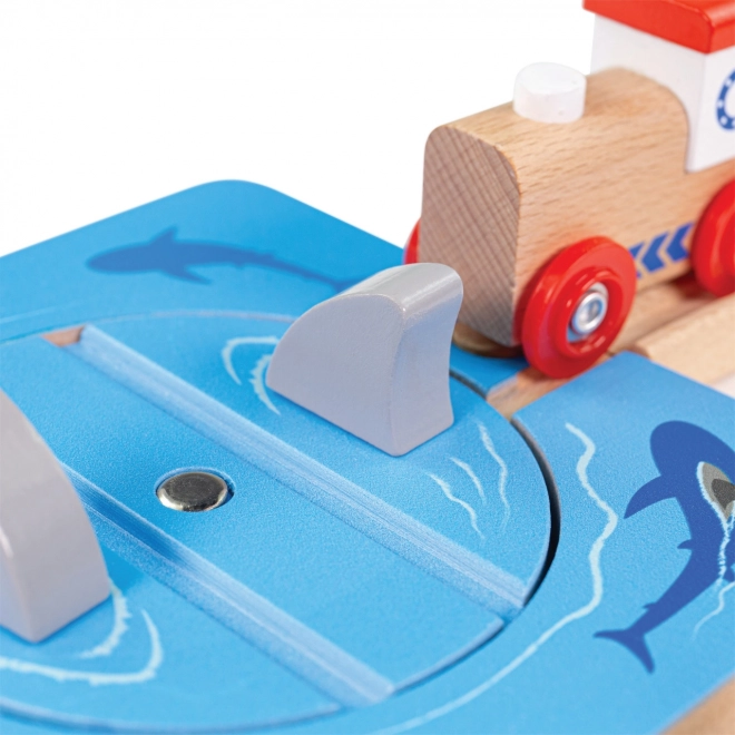 Bigjigs Rail Wire med hajer
