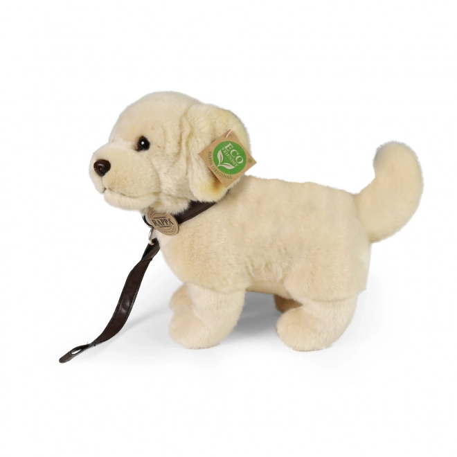 Plys Hund Golden Retriever med snor 25 cm