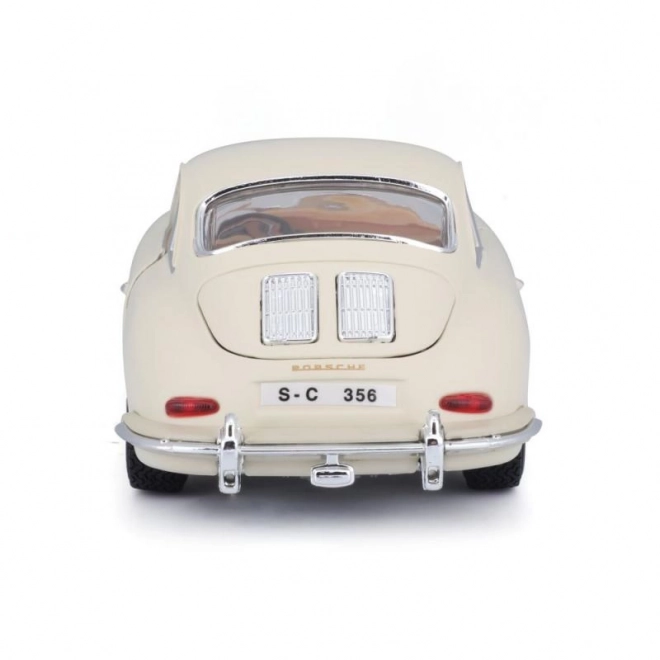 Bburago 1:24 Porsche 356B Coupe (1961) Elfenben