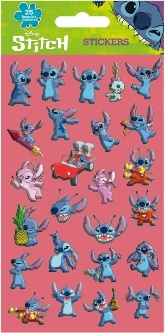 3D klistermærker Lilo og Stitch