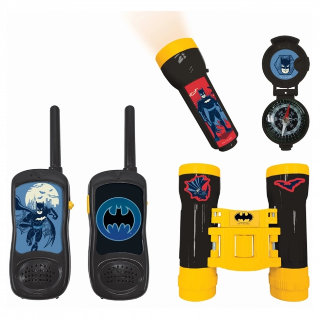 Eventyrpakke Batman med walkie-talkies, kikkert og kompas