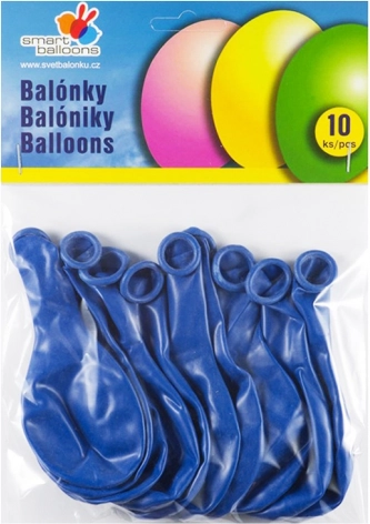 Blå oppustelige balloner til fester