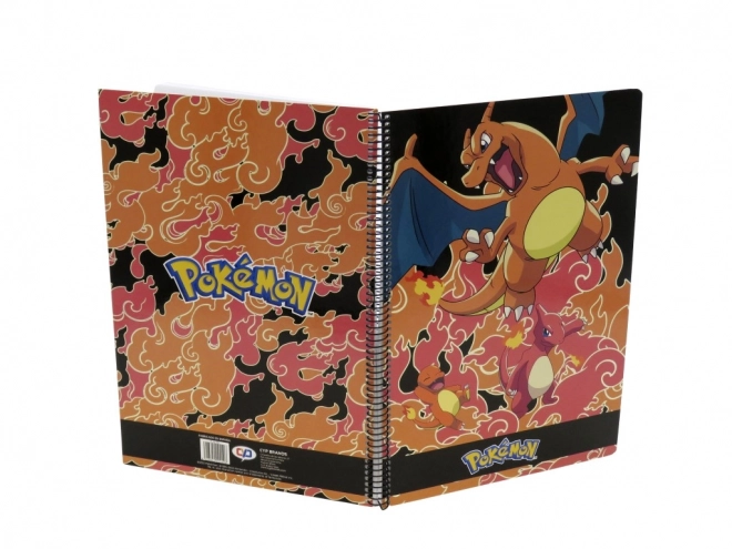 Pokémon blok A4 med ringryg - Charmander