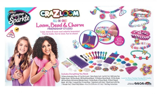 Cra-Z-Loom studie til fremstilling af armbånd