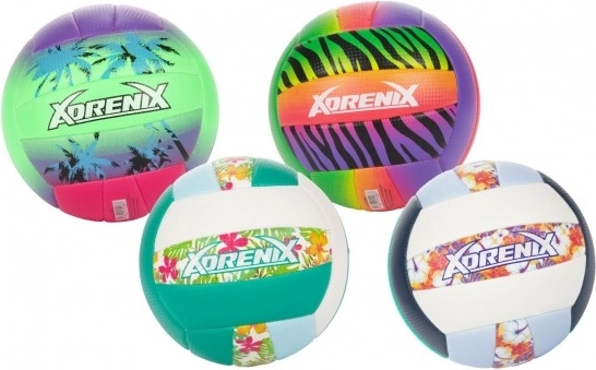 Beachvolleybold 23 cm str. 5, syet, 4 farver i pose