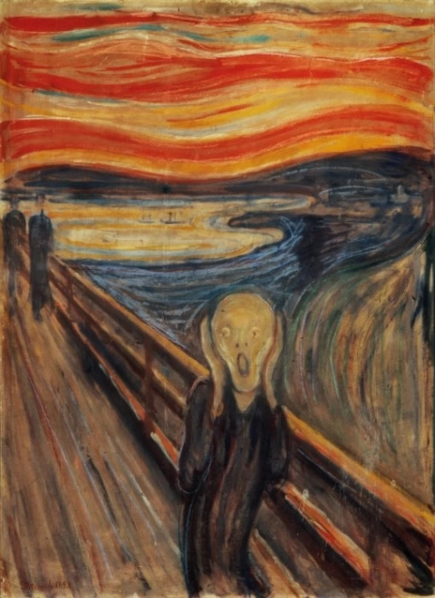 Puslespil 1000 brikker – MUNCH: Skriget