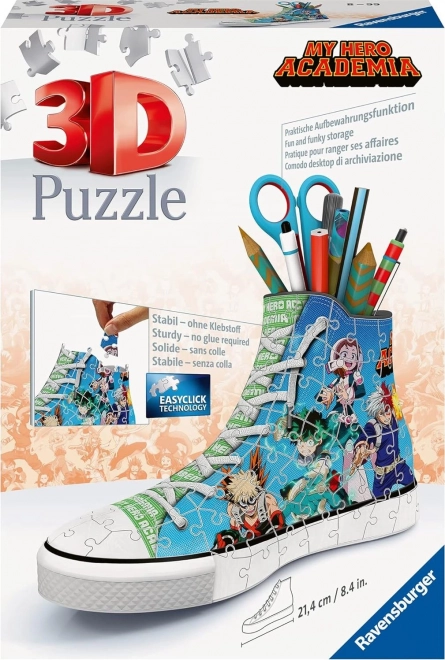 3D-puslespil sneaker My Hero Academia