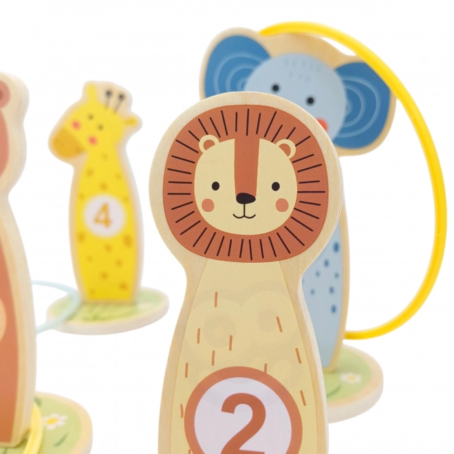 Træspil for præcision med ringe Tooky Toy
