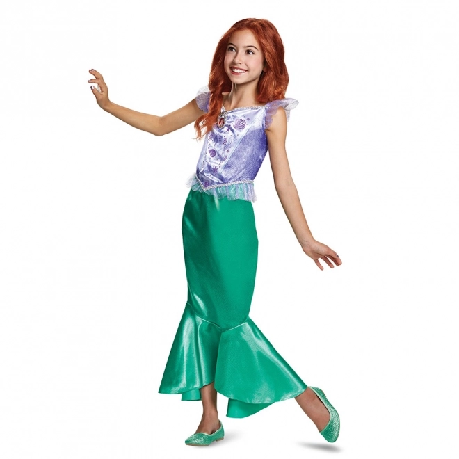 Kostume Prinsesse Ariel til børn 4-6 år